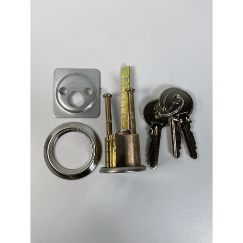 Rim Cylinder – 65mm – Satin Chrome Finish