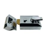Rim Cylinder Night Latch - 60X90X22mm - Polished Chrome Finish