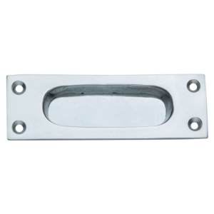 Flush Pull – 100x38mm – Polished Brass