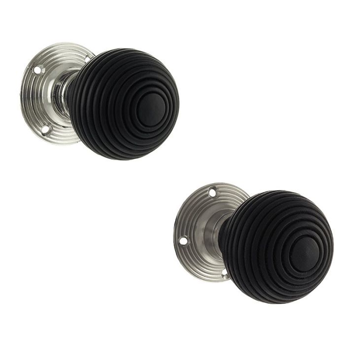 Architectural Wooden Mortice Door Knobs – 80x55x70mm – Multiple Finishes