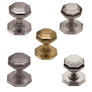 Oct Centre Door Knobs – Multiple Finishes