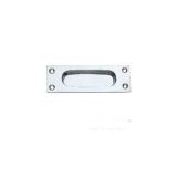 Flush Pull – 100x35mm – Satin Nickel Finish