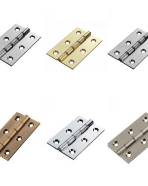3 Inch & 4 Inch Washered Hinges – Multiple Finishes