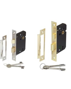 3 Lever Mortice Sash Lock – Multiple Finishes