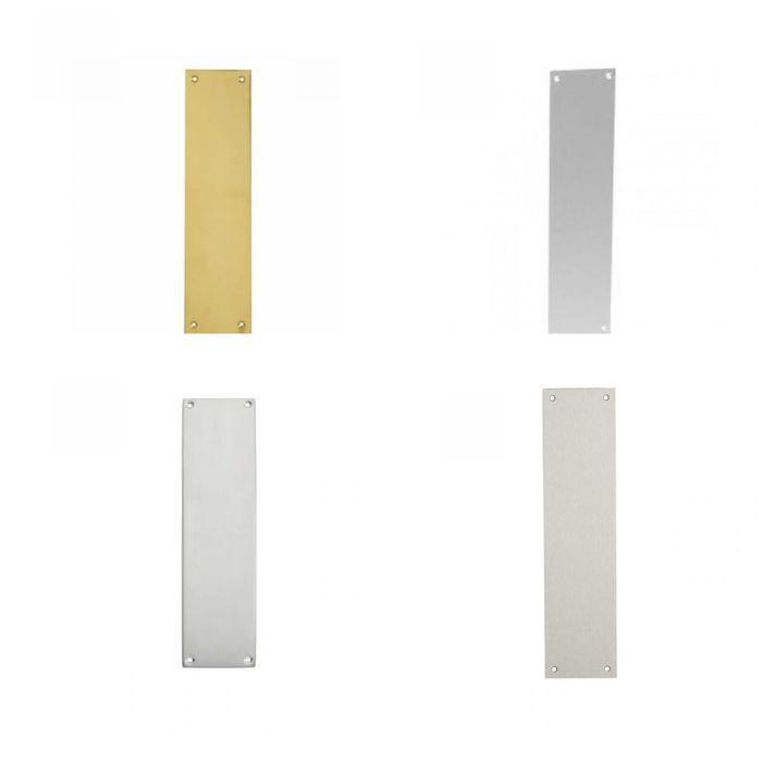 Door Finger Plates – 300x75mm – Multiple Finishes