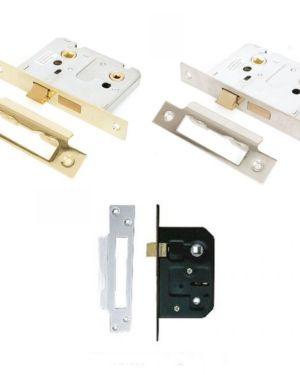 Bathroom Mortice Lock – 63mm – Multiple Finishes
