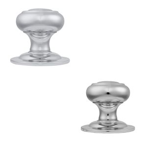 Verda Centre Door Knobs – 86mmx70mm – Multiple Finishes