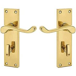 Victorian Door Handle - Multiple Finishes
