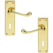 Victorian Door Handle – Multiple Finishes