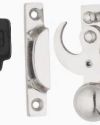 Sash Window Fitch Fastener Locking – Polished Chrome