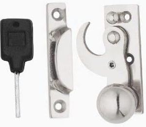 Sash Window Fitch Fastener Locking – Polished Chrome
