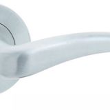 Satin Chrome Door Handles Gull-JV420SC