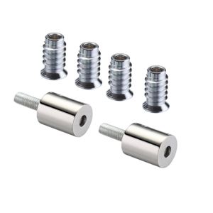 Zoo FB319 19mm Roller Sash Stop – Polished Chrome