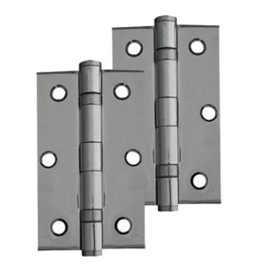 Frelan Hardware 3 Inch Ball Bearing Hinges, Polished Chrome – J8502PC