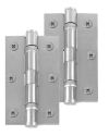 Frelan Hardware 3 Inch Ball Bearing Door Hinges – Satin Chrome – J8502SC