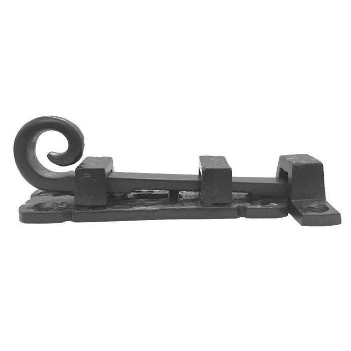 Foxcote foundries – curly tail door bolt – 100mm