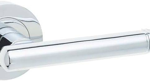IRONMONGERY SOLUTIONS Lock Pack of Door Handle in Polished Chrome Finish