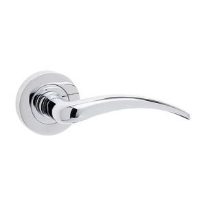 IRONMONGERY SOLUTIONS Bathroom Pack of Door Handle,Turns & Releases & Hinges – Pack of Door Handle in Polished Chrome Finish