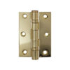IRONMONGERY SOLUTIONS Latch Pack of Door Handle, Tubular Latch & Hinges - Pack of Door Handle in PVD Finish