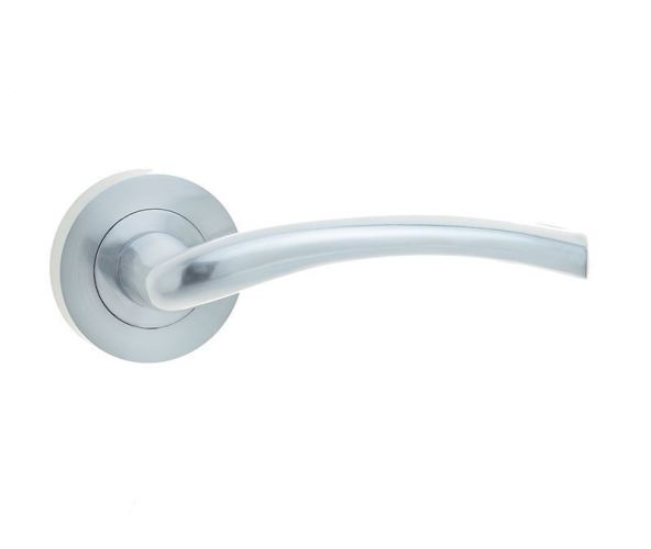KONTRAX OPAL DOOR HANDLE – SATIN CHROME