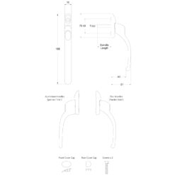 Connoisseur Inline Locking Window Handle