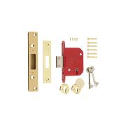ERA Fortress BS3621 – 5 Lever Mortice Deadlock – Brass Finish