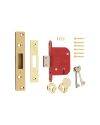 ERA Fortress BS3621 – 5 Lever Mortice Deadlock – Brass Finish