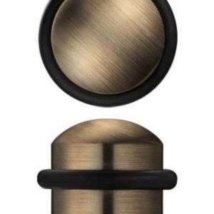 Zoo hardware solid domed top floor mounted concealed fix door stop 31mm diameter zab86 (florentine bronze)