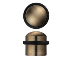 Zoo hardware solid domed top floor mounted concealed fix door stop 31mm diameter zab86 (florentine bronze)