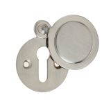 Frelan Hardware JV42-SN Round 32mm Covered Escutcheon