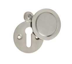 Frelan Hardware JV42-SN Round 32mm Covered Escutcheon