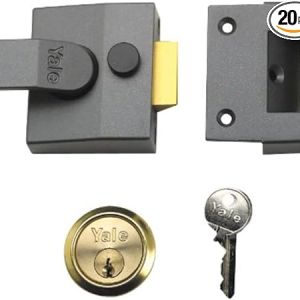 Deadlocking Nightlatch Brass Cylinder