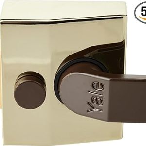 Deadlocking Nightlatch Brass Finish, High Security with Automatic Deadlock, Brasslux