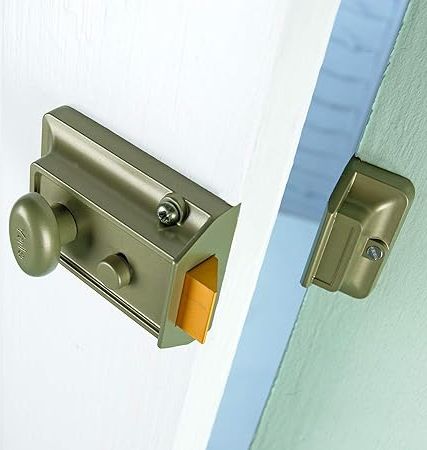 Traditional Nightlatch, Standard Security, Brass Finish