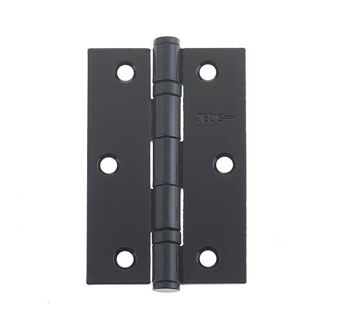 Frelan Hardware Ball Bearing Hinges – 89x58x2mm – Black Finish