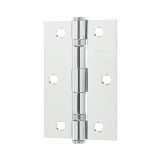 Frelan Hardware 89x58x2mm Ball Bearing Hinges, Polished Chrome Finish - J8501PC
