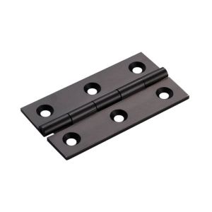 Fingertip Cabinet Hinges – Matt Black (Sold In Pairs)