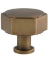 Alexander & Wilks Vesper Hex Cupboard Knob (33mm OR 40mm)