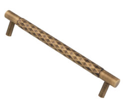 Alexander & Wilks Diamond Cut Cupboard Pull Handle - (160mm c/c) - Multiple Finishes