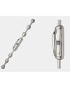 Elegant Espagnolette Boltor Cremone Bolt -Upto 9′ – Satin Nickel