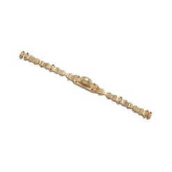 Floral Espagnolette Bolt Or Cremone Bolt -: Upto 9 - Polished Brass - Image 2