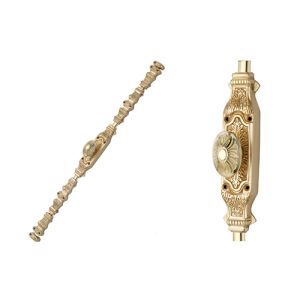 Floral Espagnolette Bolt Or Cremone Bolt -: Upto 9 – Polished Brass