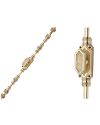Lattice Espagnolette Bolt Or Cremone Bolt -Upto 9 – Polished Brass