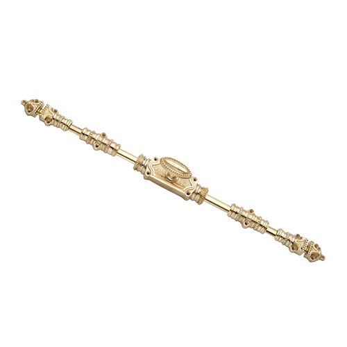 Beaded Espagnolette Bolt Or Cremone Bolt -Upto 9′ Polished Brass
