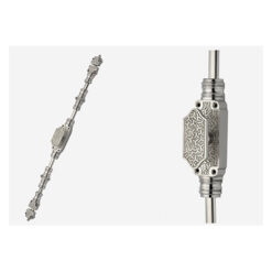 Rice Espagnolette Bolt Or Cremone Bolt -Upto 9′ Satin Nickel