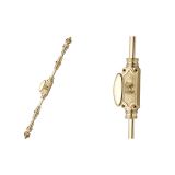 Classic Espagnolette Bolt Or Cremone Bolt -Upto 9′ Polished Brass