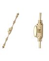 Classic Espagnolette Bolt Or Cremone Bolt -Upto 9′ Polished Brass