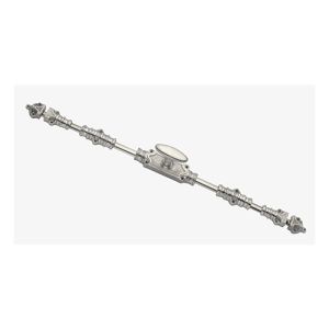 Classic Espagnolette Bolt Or Cremone Bolt -Upto 9′ Satin Nickel