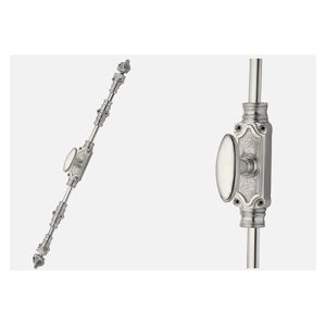 Classic Espagnolette Bolt Or Cremone Bolt -Upto 9′ Satin Nickel