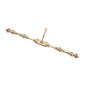 Victorian Lever Door Espagnolette Bolt/Cremone Bolt Upto 9 Feet – Polished Brass Unlacquered